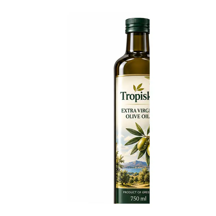 Tropiskt extra jungfruolivolja i 750 ml-flaska